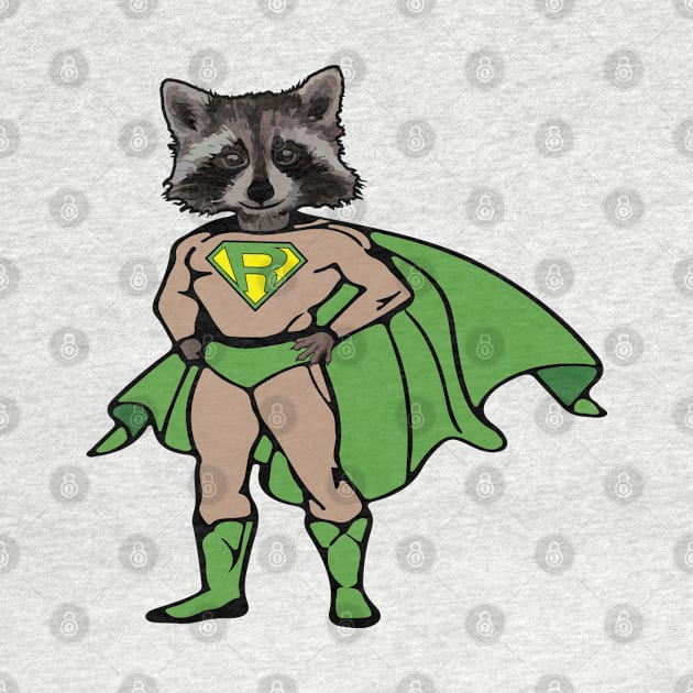 Super Raccoon by sketchpets